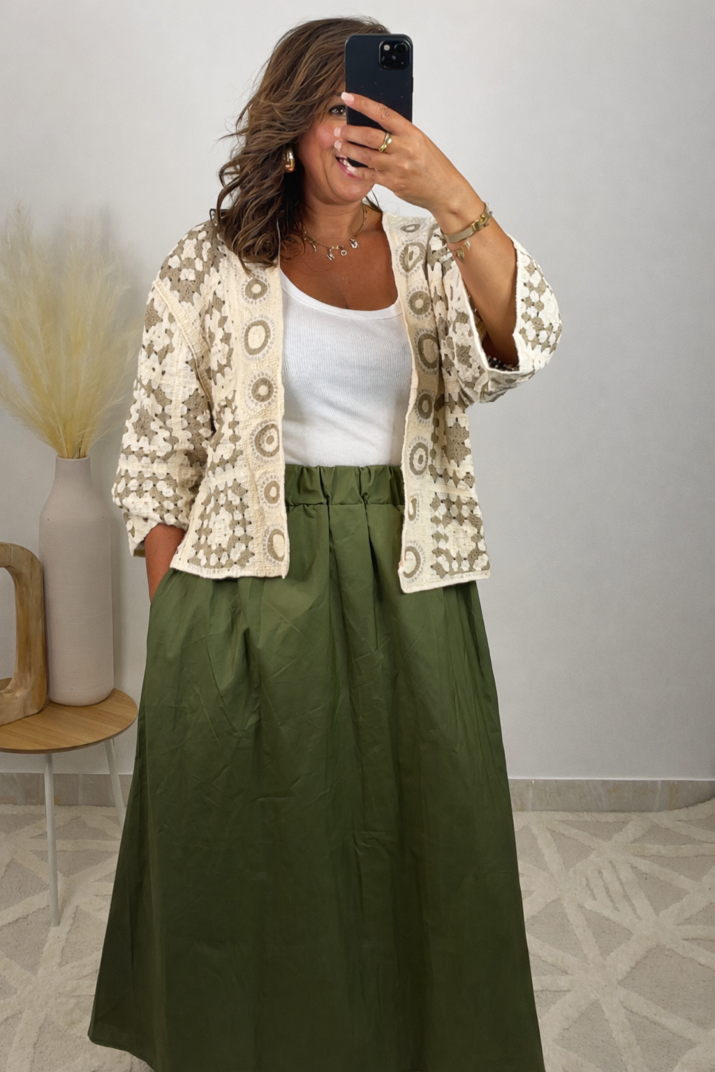 Gilet à crocher ALISON