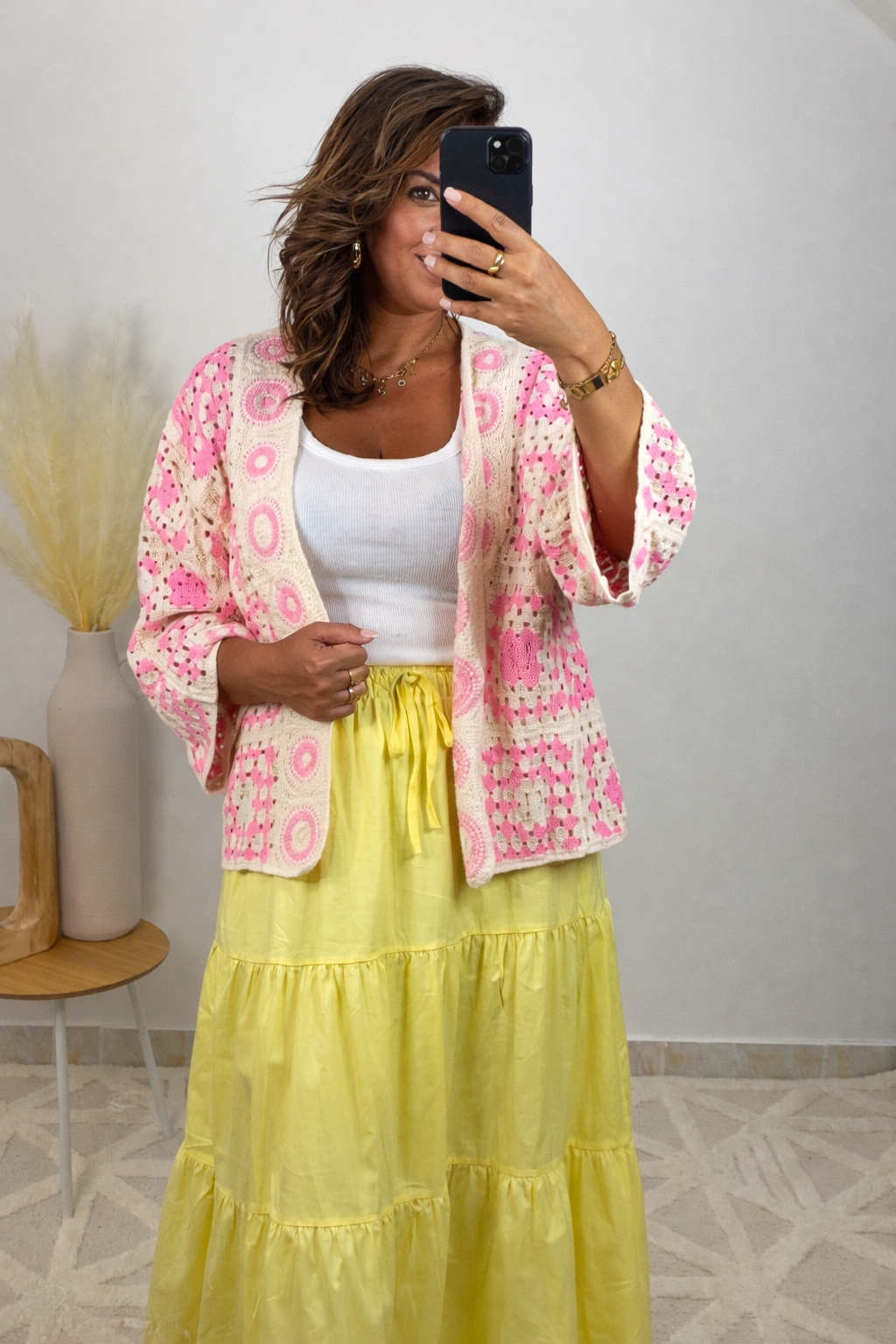 Gilet à crocher ALISON