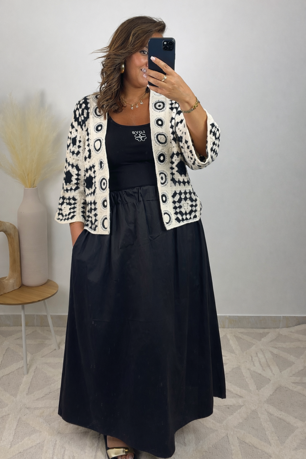 Gilet à crocher ALISON