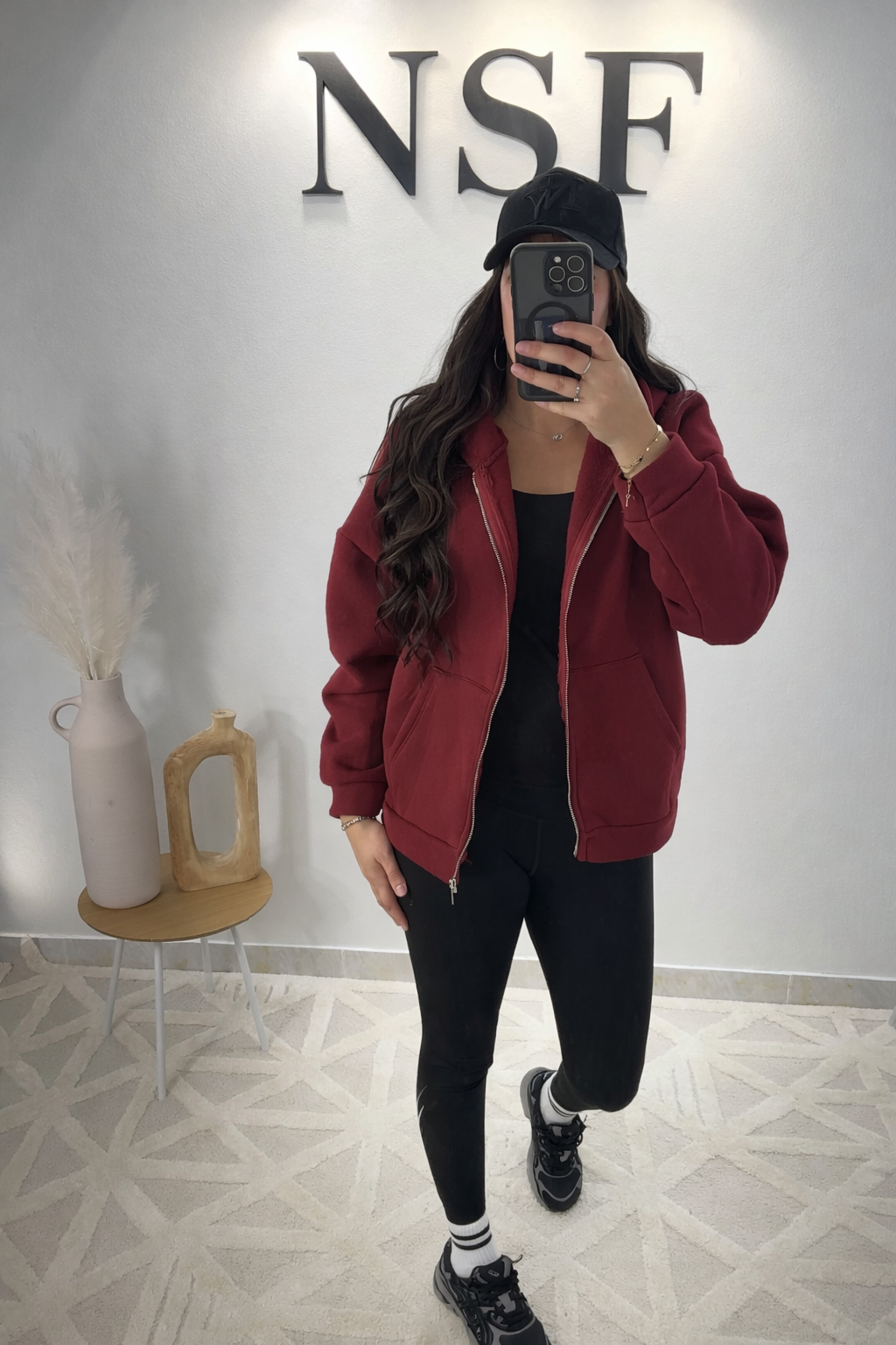 Veste à capuche LÉONA