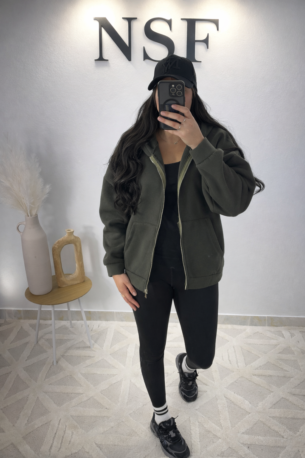 Veste à capuche LÉONA