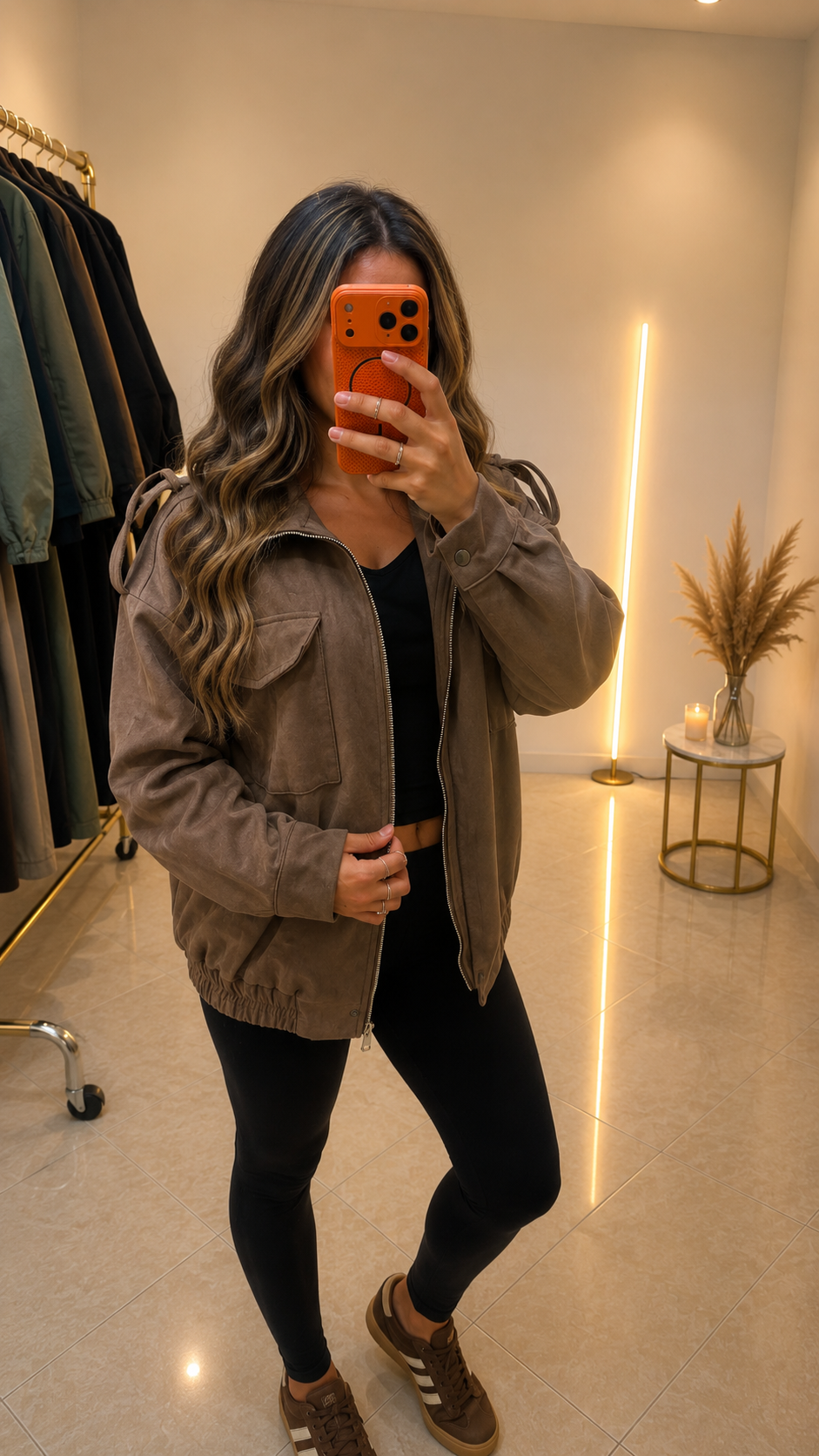 Veste en daim   HUDA